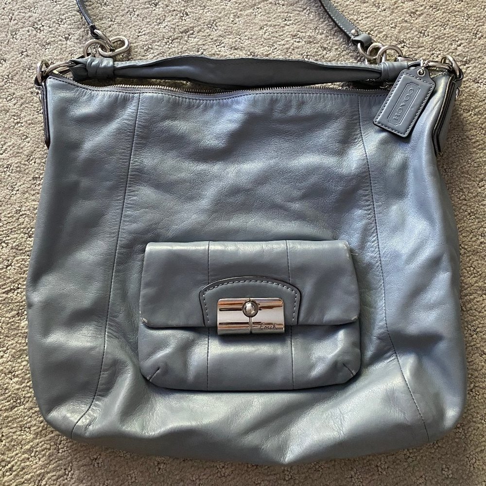 Coach Kristin large leather hobo large w/ dust bag
